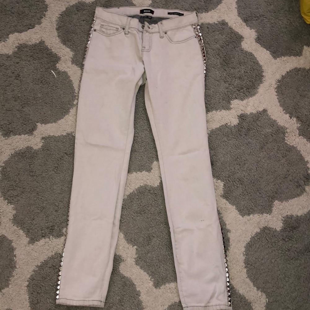 BDG studded skinny jeans